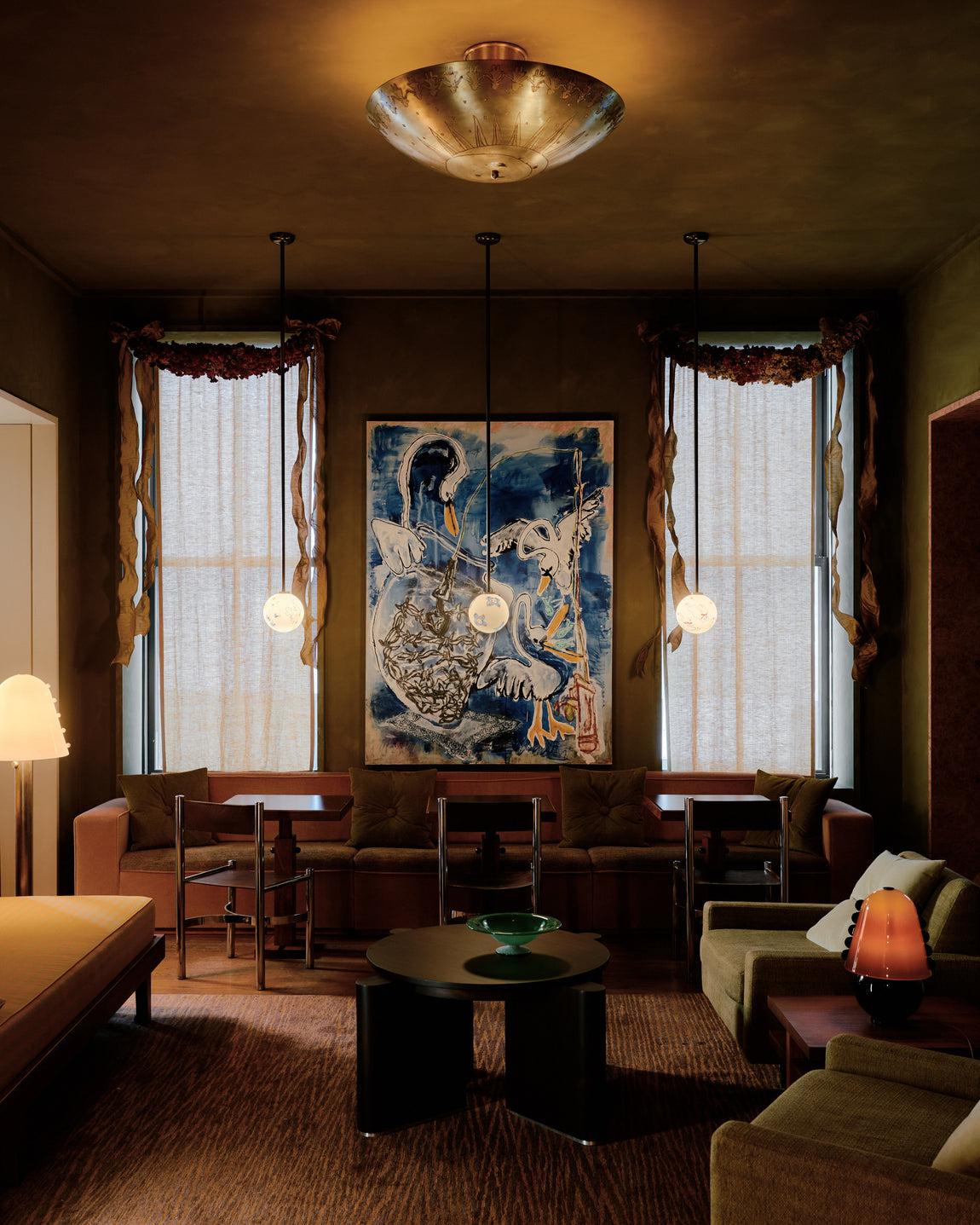 Arundel Flush Mount Mod. 36, Artist Edition, A Long Walk To Never // Photography by William Jess Laird