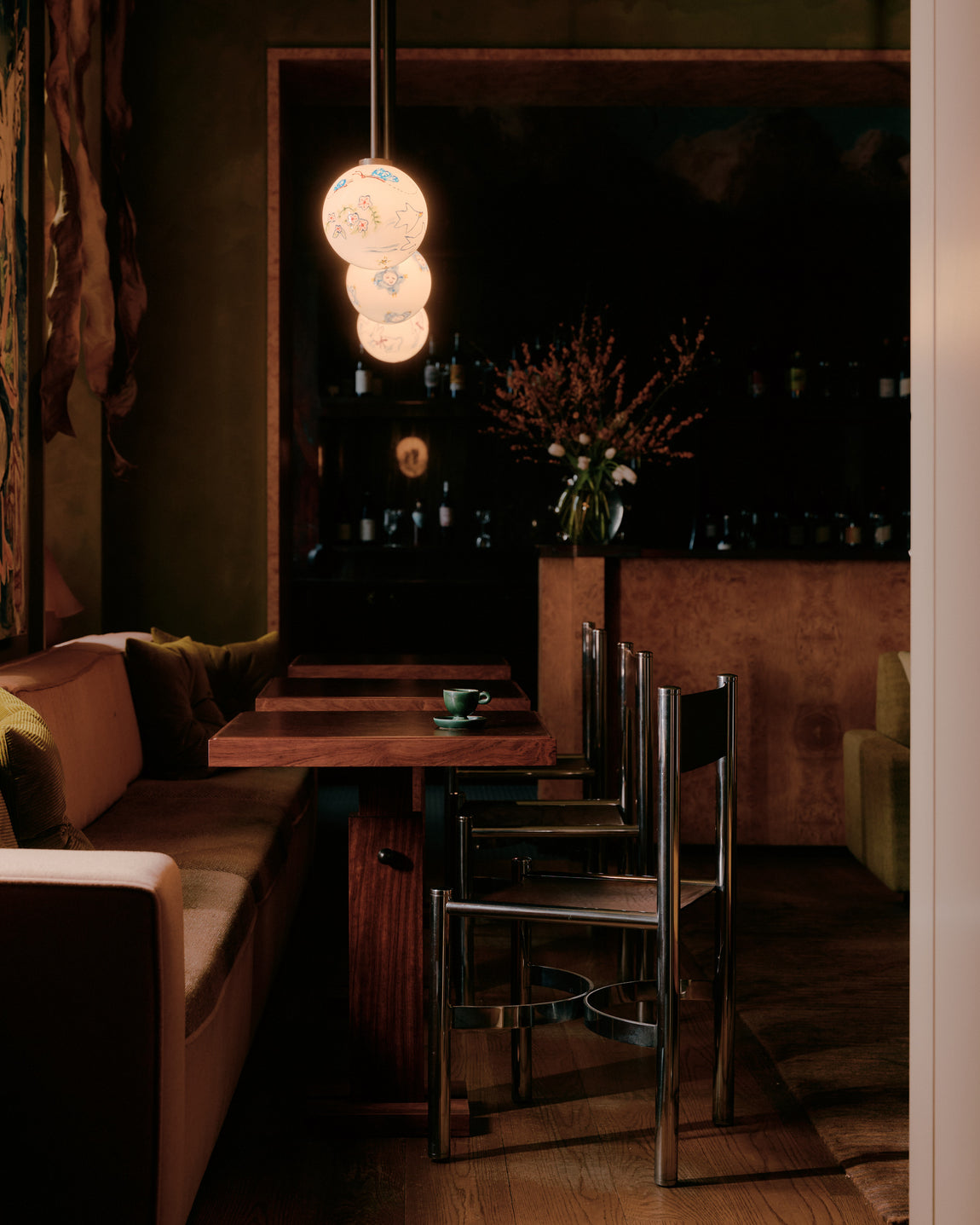 Opaline Orb Pendant, Artist Editions // Photography by William Jess Laird