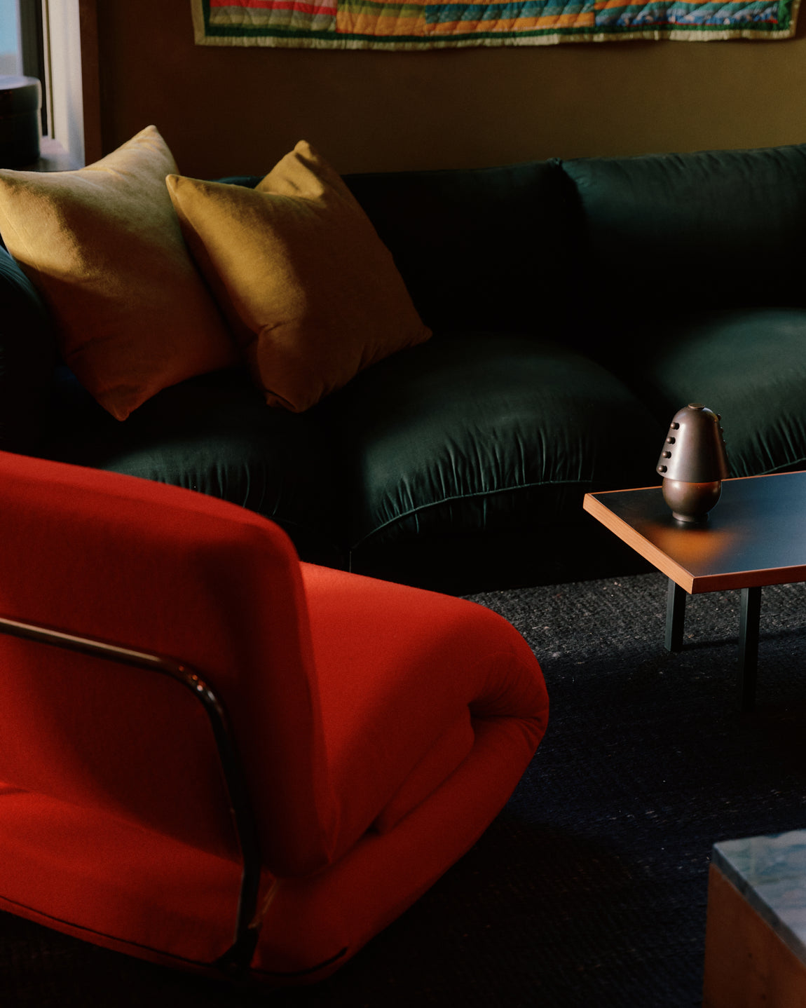 Gemma Portable Table Lamp // Pewter // Photo by William Jess Laird