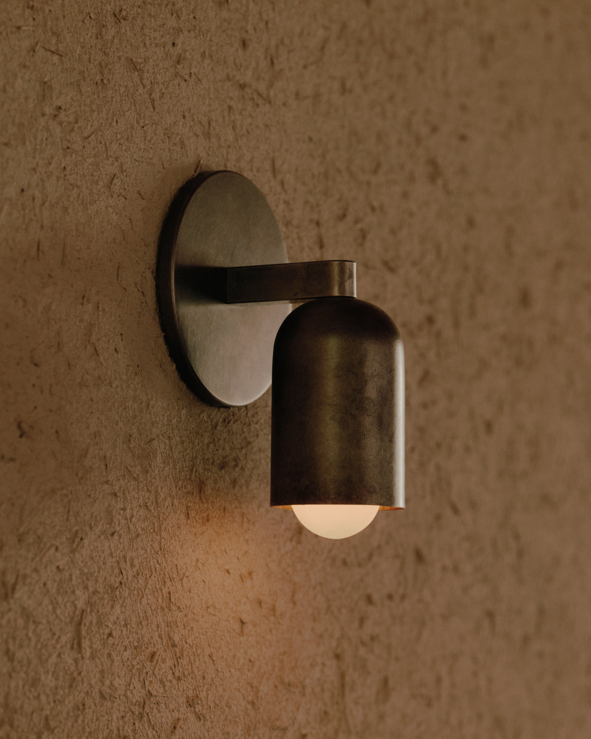 Fixed Down Sconce // Slim / Pewter // Photo by William Jess Laird
