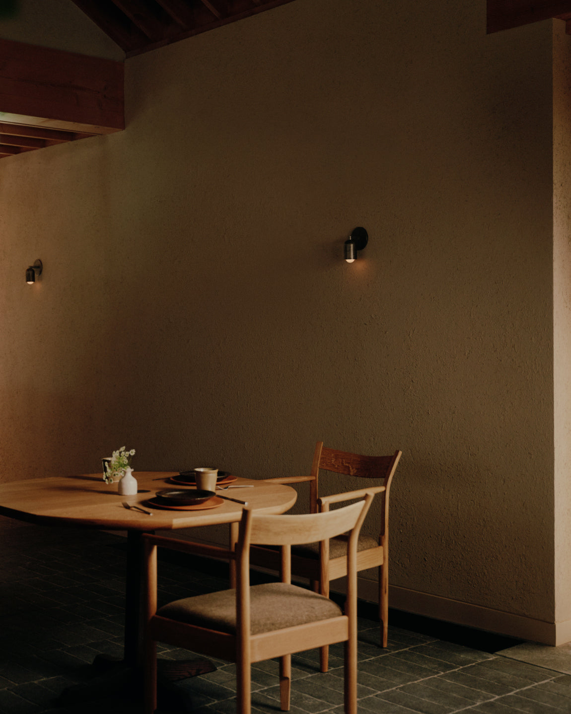 Fixed Down Sconce // Slim / Pewter // Photo by William Jess Laird
