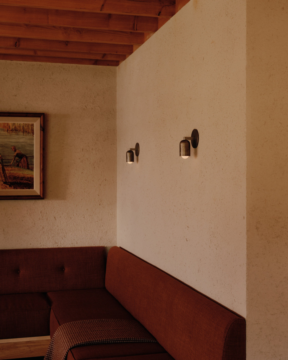 Fixed Down Sconce // Slim / Pewter // Photo by William Jess Laird