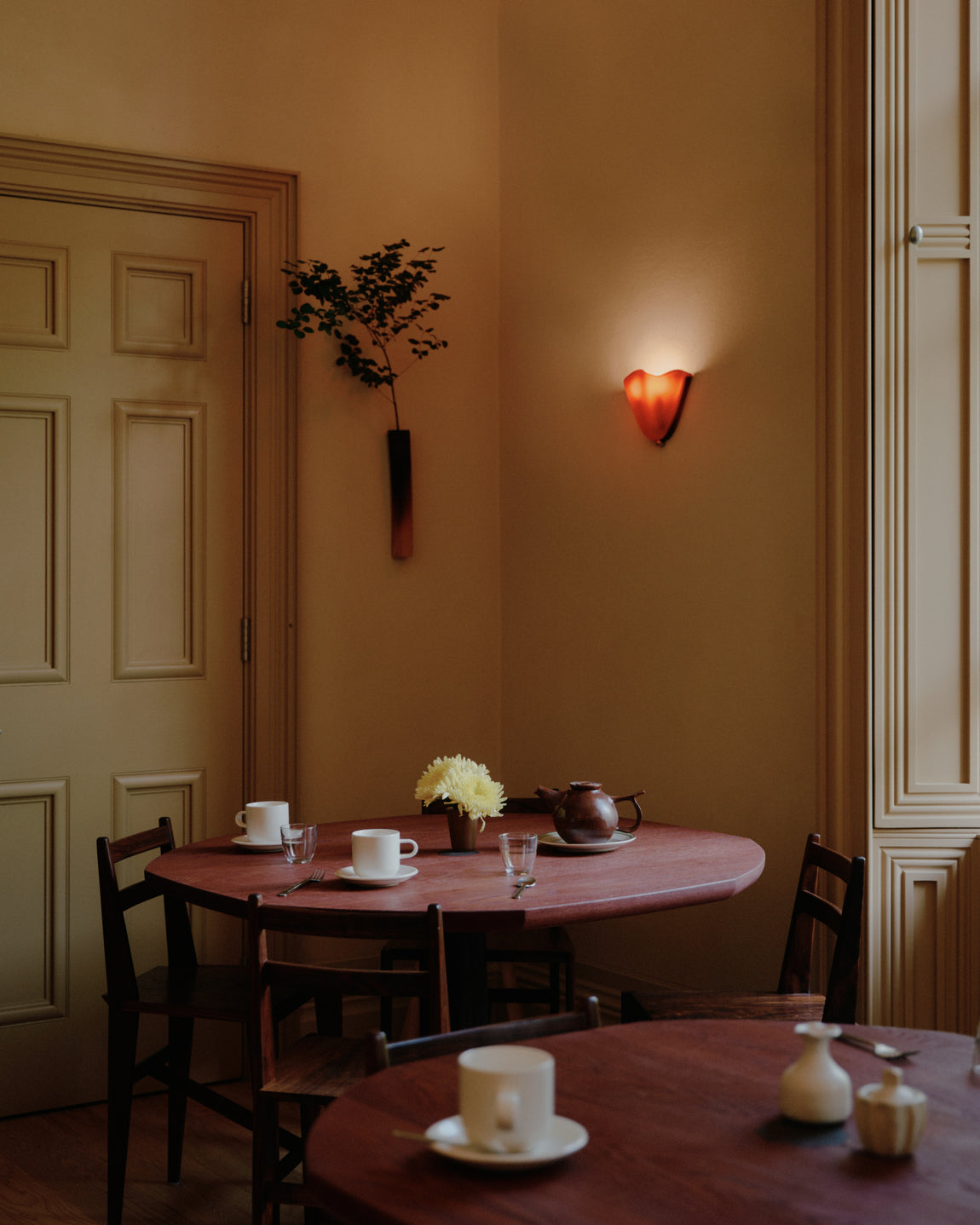 Vera Sconce // Cherry / Pewter // Photo by William Jess Laird