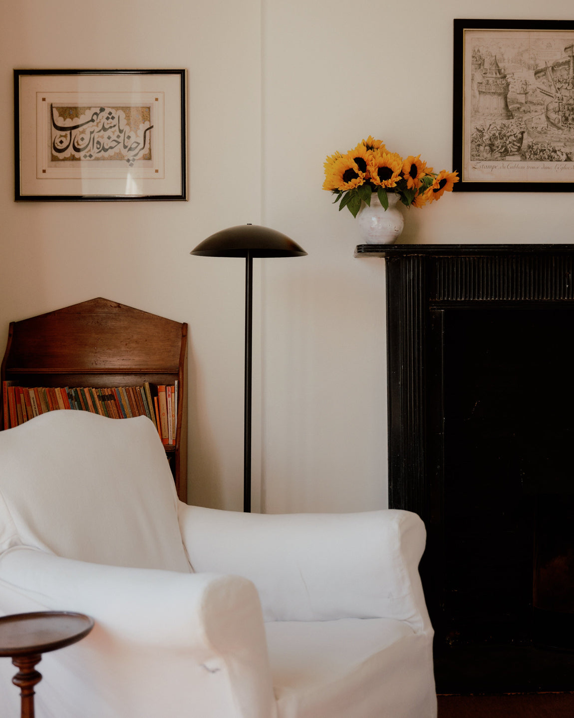 Arundel Floor Lamp // Black / Black // Photo by William Jess Laird