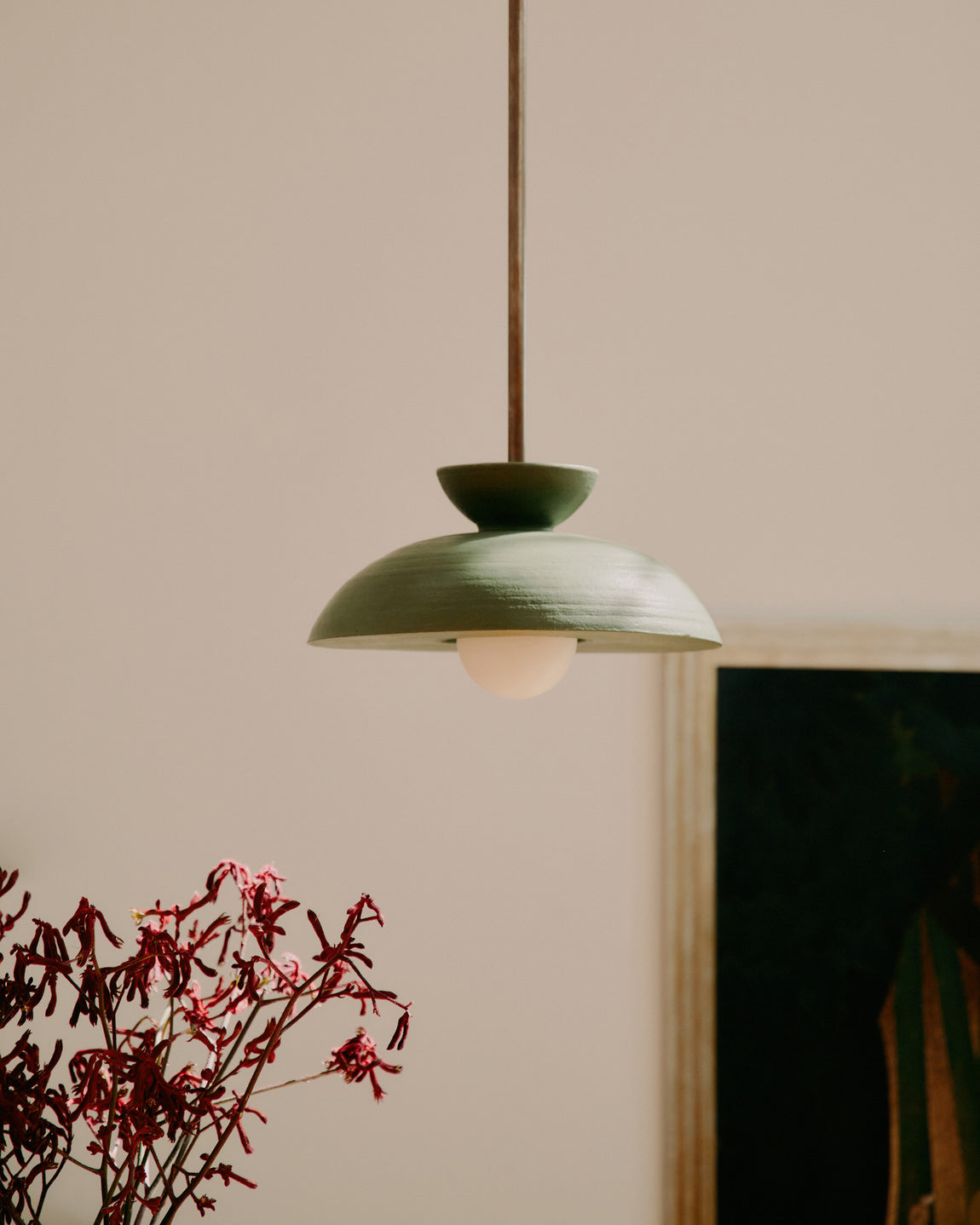 Augustus Pendant // Ivy / Patina Brass // Photo by William Jess Laird