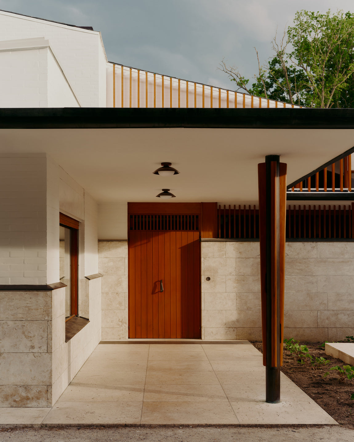 Brass Arundel Mushroom Surface Mount // Patina Brass / Patina Brass // Photo by Bastian Achard