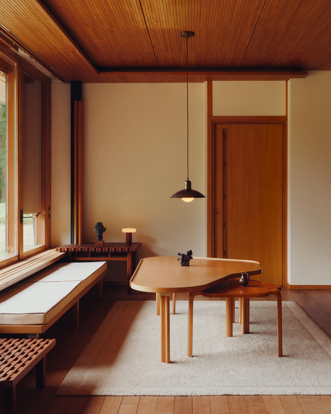 Brass Arundel Orb Pendant // Patina Brass / Patina Brass // Photo by Bastian Achard