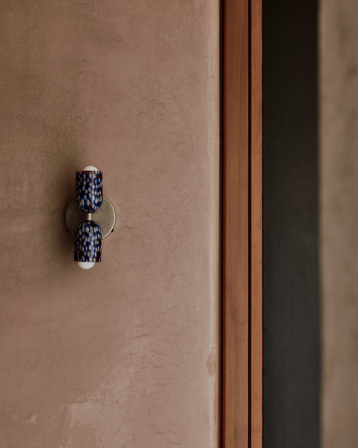 Murano Glass Up Down Sconce // Aster / Pewter // William Jess Laird