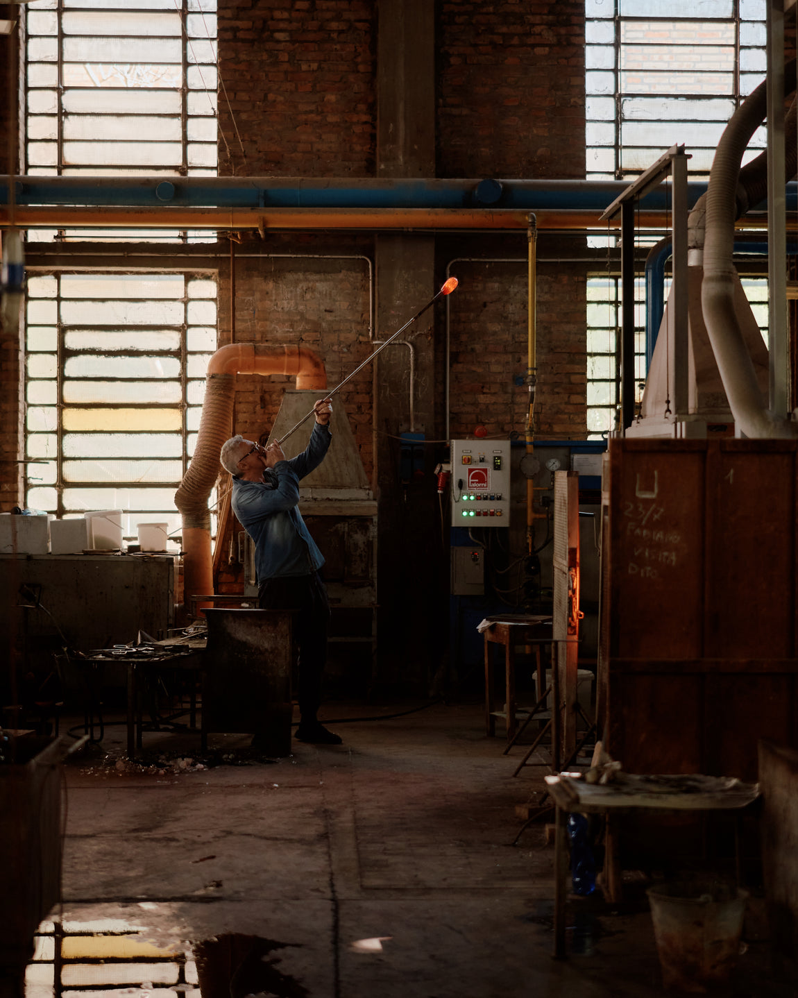 Murano Glass Up Down Sconce // In Process // William Jess Laird