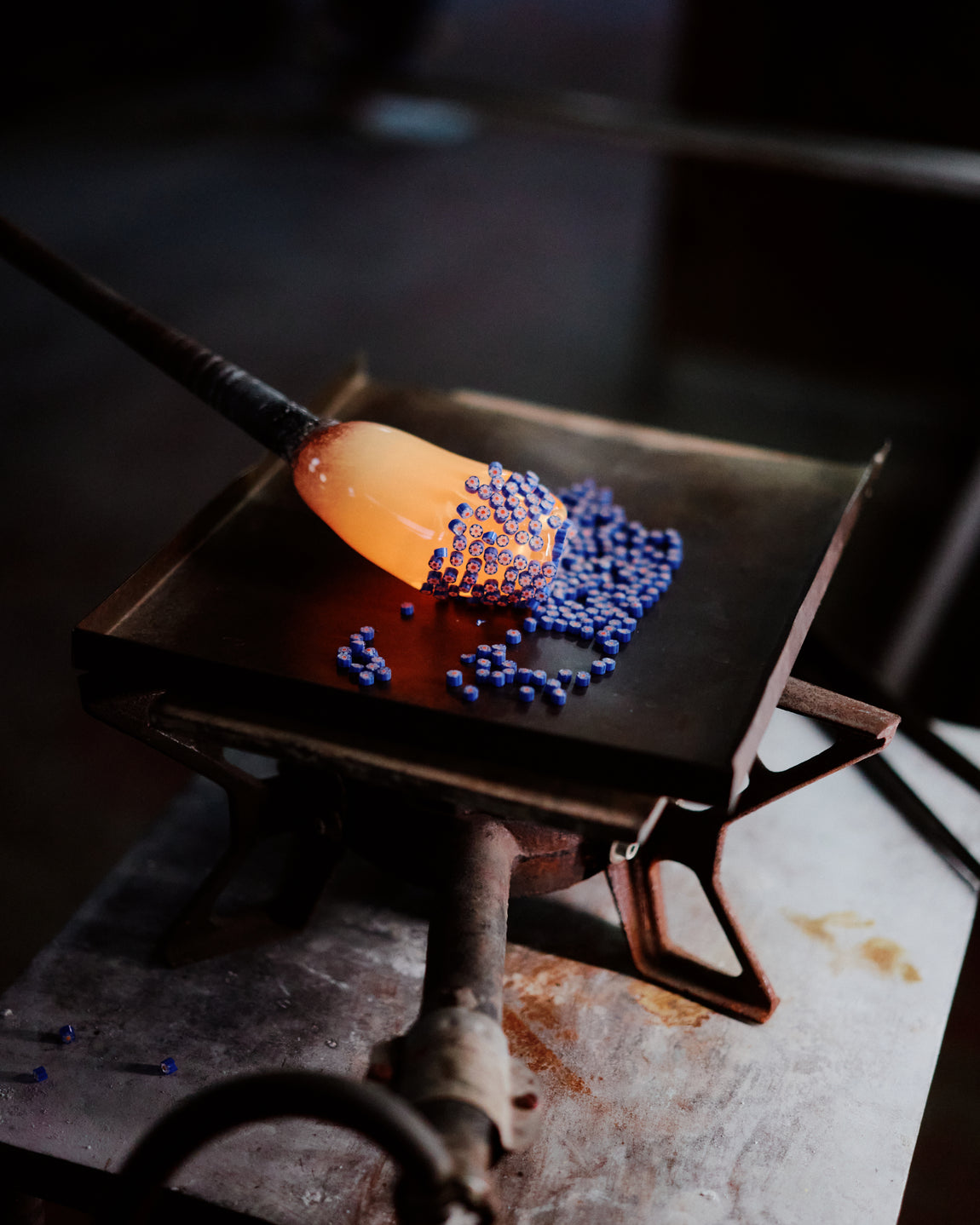 Murano Glass Up Down Sconce // Aster Finish in Process // William Jess Laird