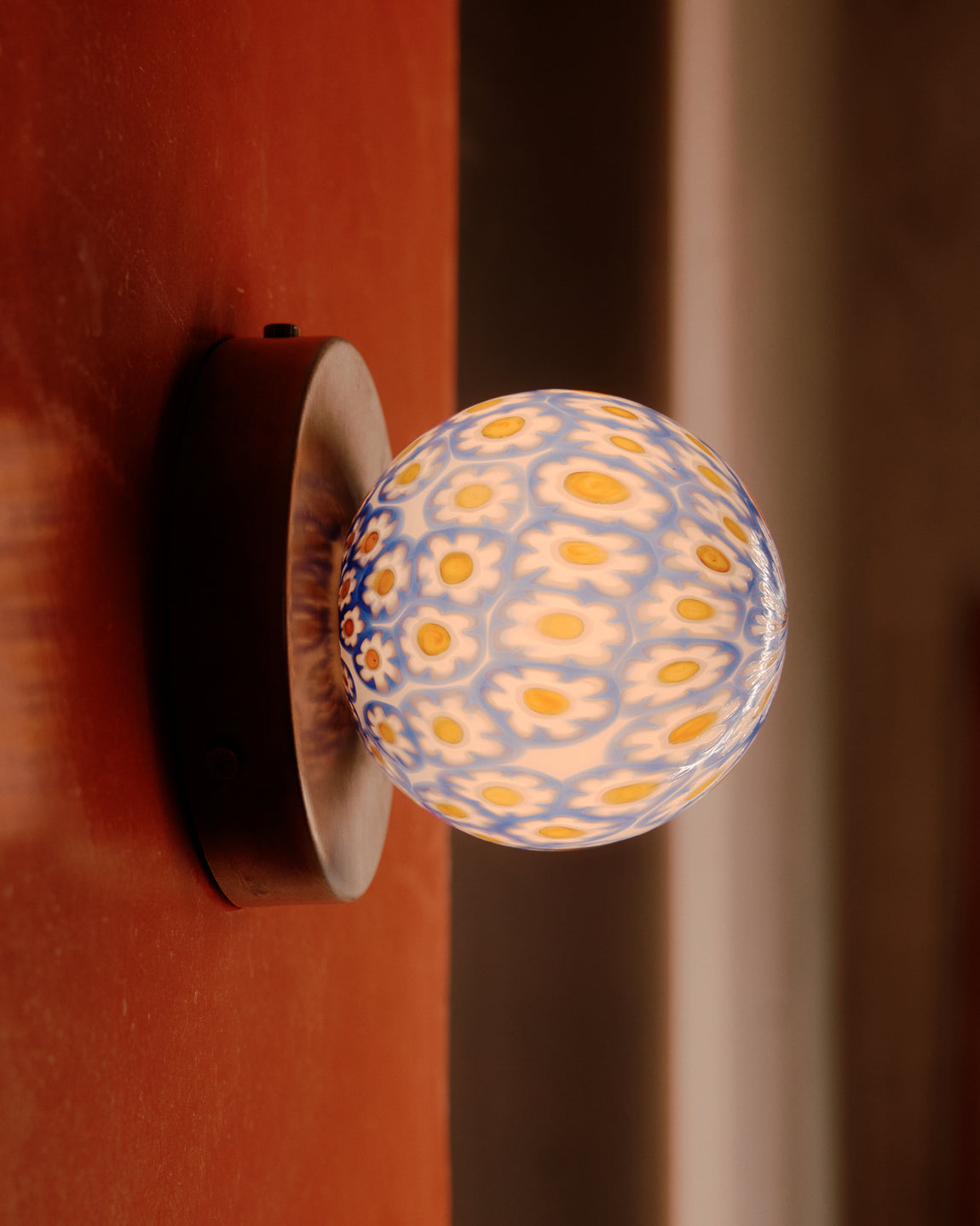 Murano Orb Surface Mount // Orb 4 / Daisy / Pewter // William Jess Laird