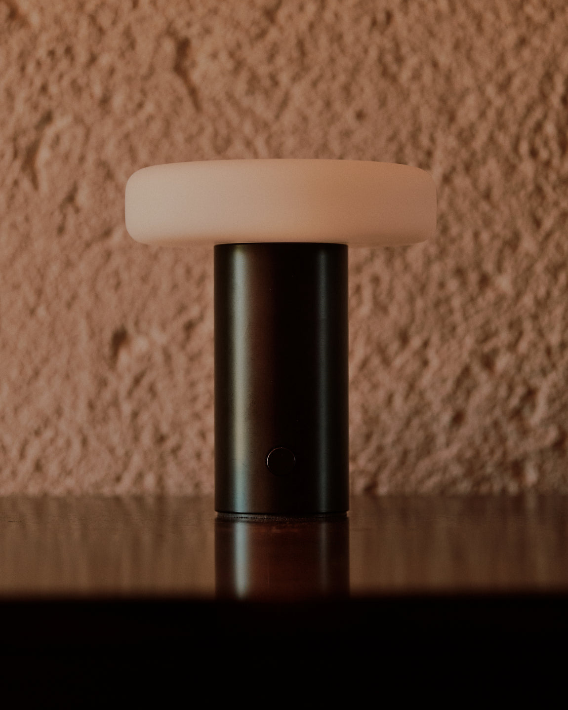 Puck Table Lamp // Black // Photo by William Jess Laird