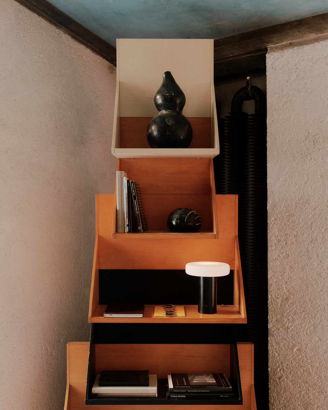 Puck Table Lamp // Black // Photo by William Jess Laird
