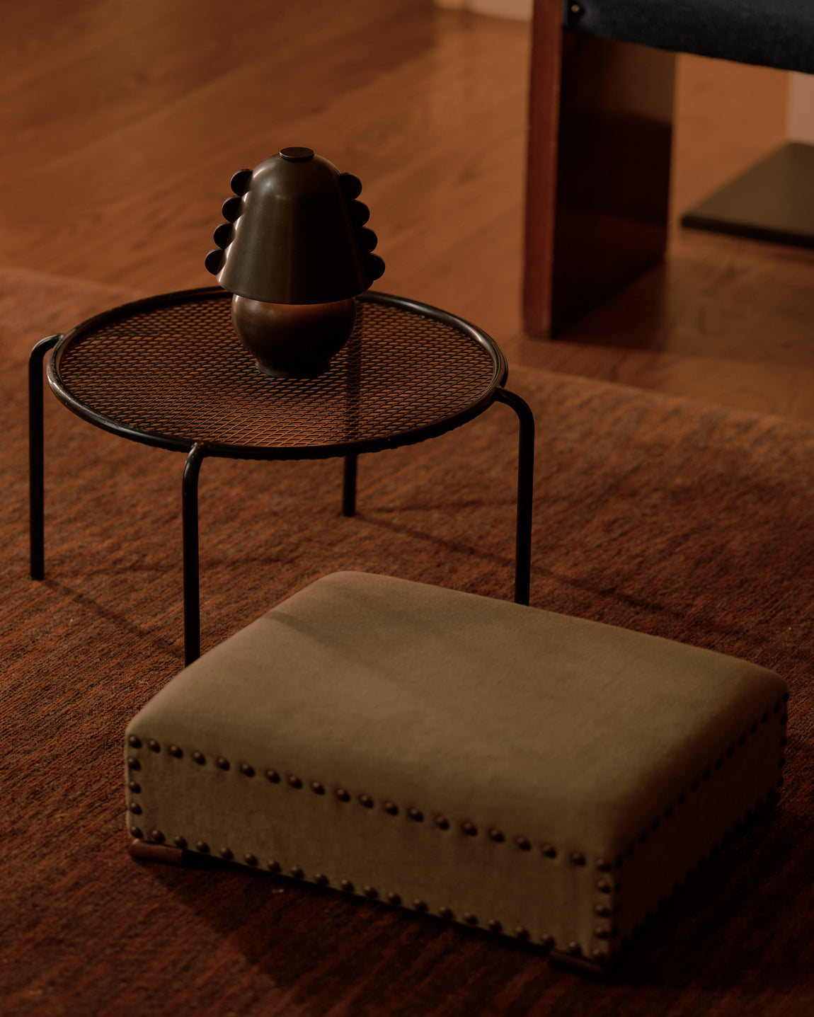 Calla Portable Table Lamp // Blackened Brass // Photo by William Jess Laird