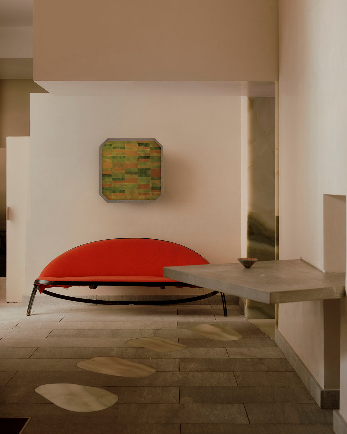 Strata Surface Mount // Algae Bond / Pewter / Large // Photography by William Jess Laird