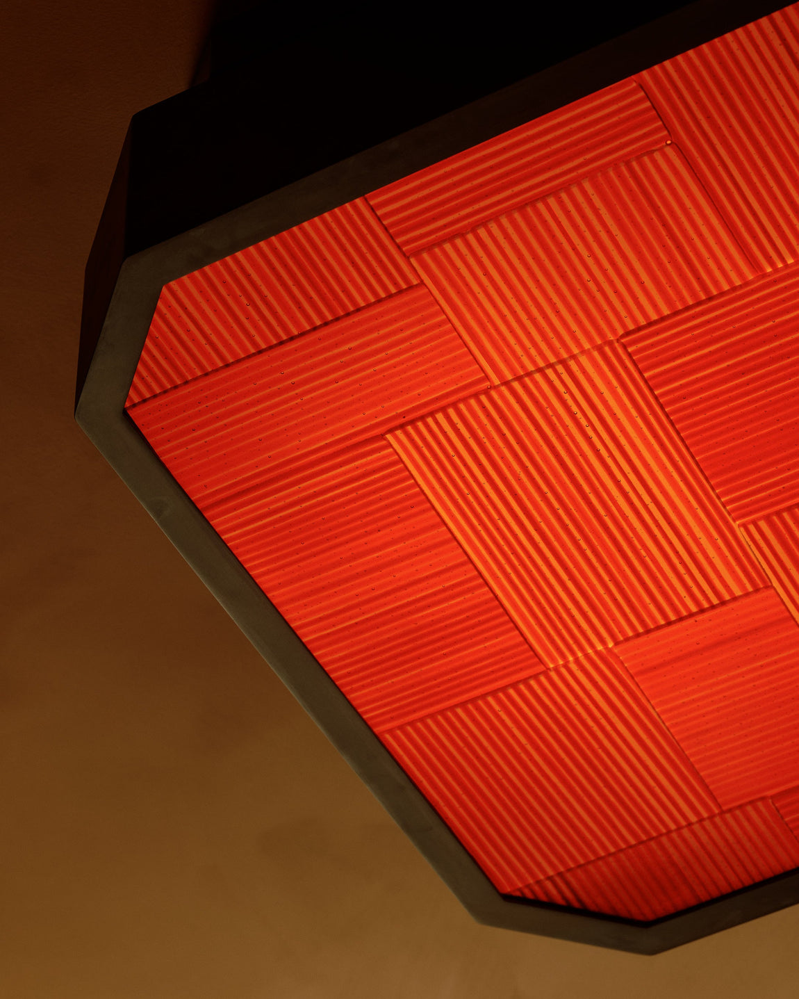 Strata Surface Mount // Garnet Field / Blackened Brass / Large // Photography by William Jess Laird