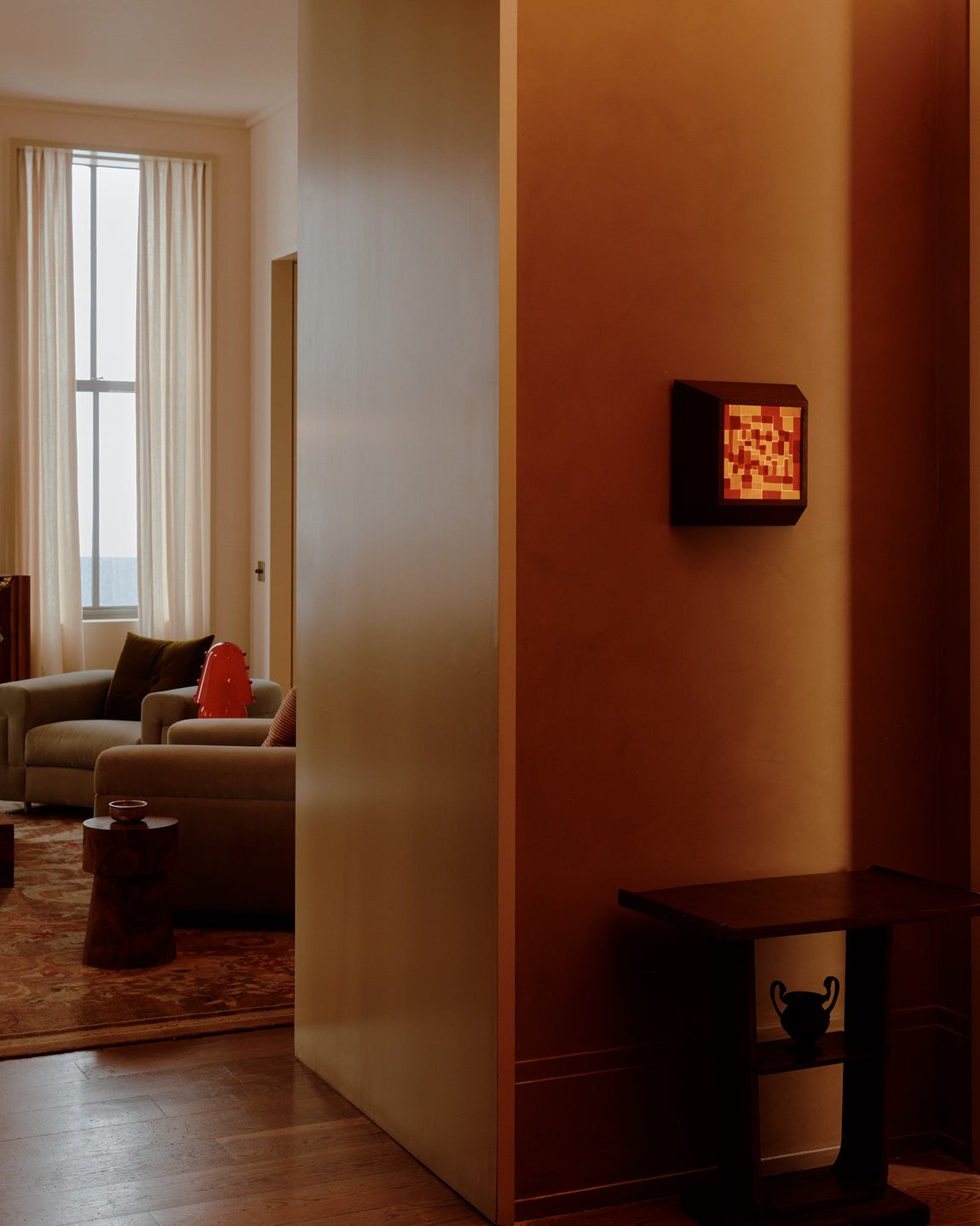 Mira Surface Mount, Medium // Canyon  Mosaic / Darkened Leopardwood // Photography: William Jess Laird