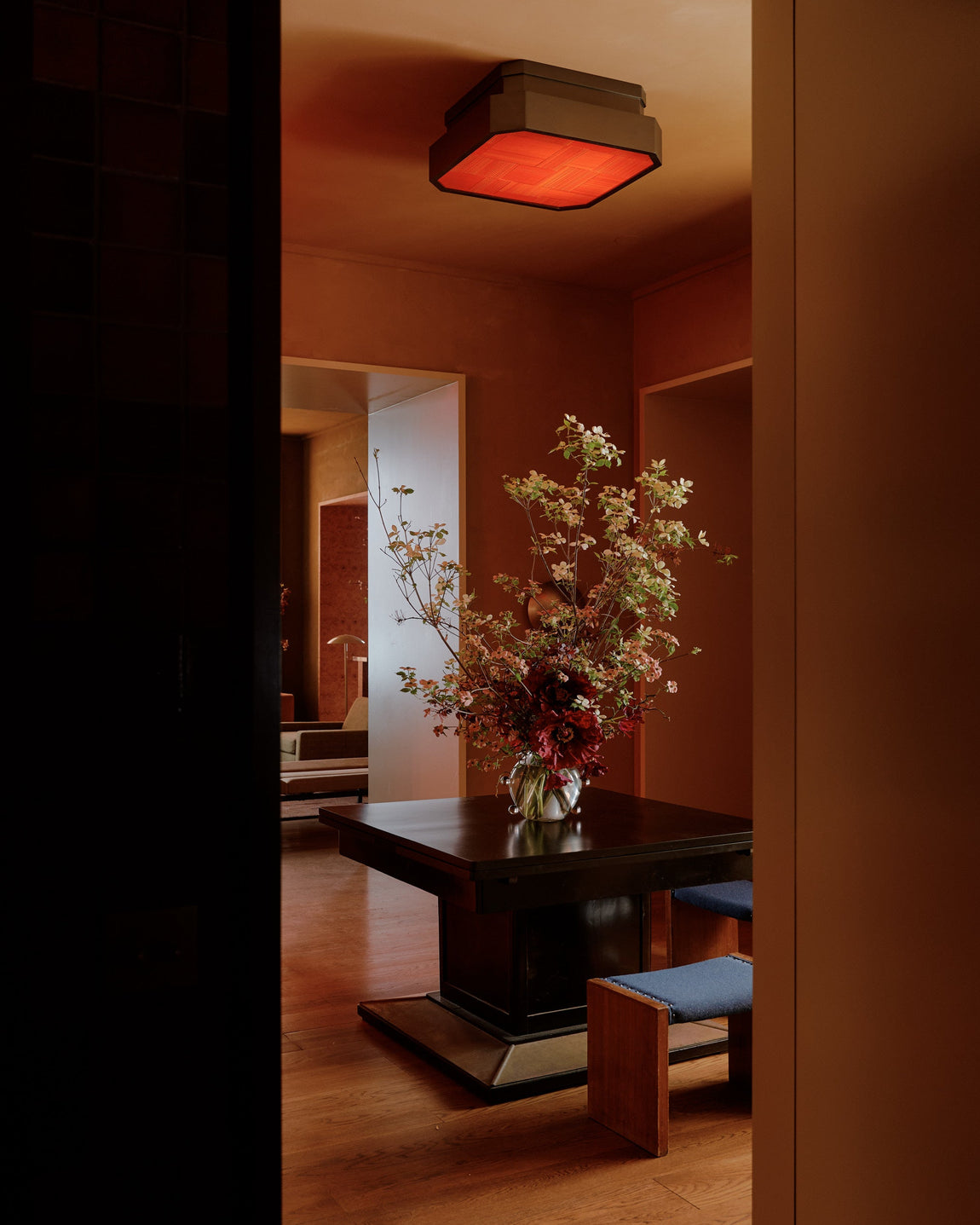 Strata Surface Mount // Garnet Field / Blackened Brass / Large // Photography by William Jess Laird