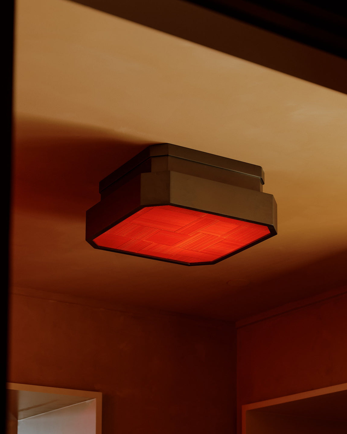 Strata Surface Mount // Garnet Field / Blackened Brass / Large // Photography by William Jess Laird