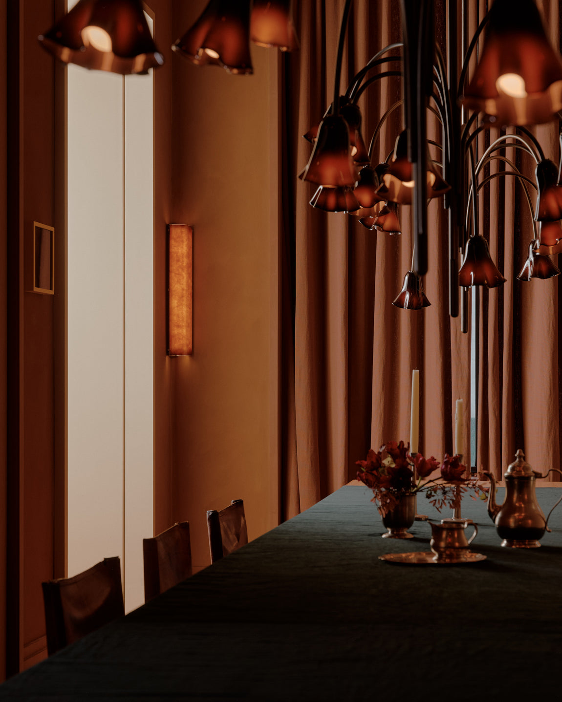 Verso Surface Mount, Medium // Plum / Pewter // Photography: William Jess Laird