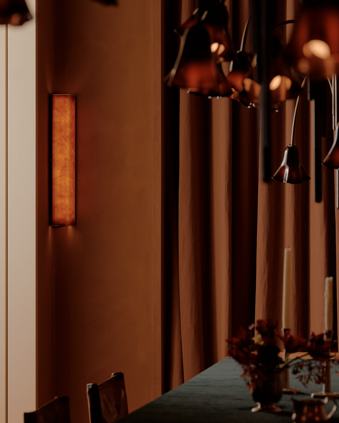 Verso Surface Mount, Medium // Plum / Pewter // Photography: William Jess Laird