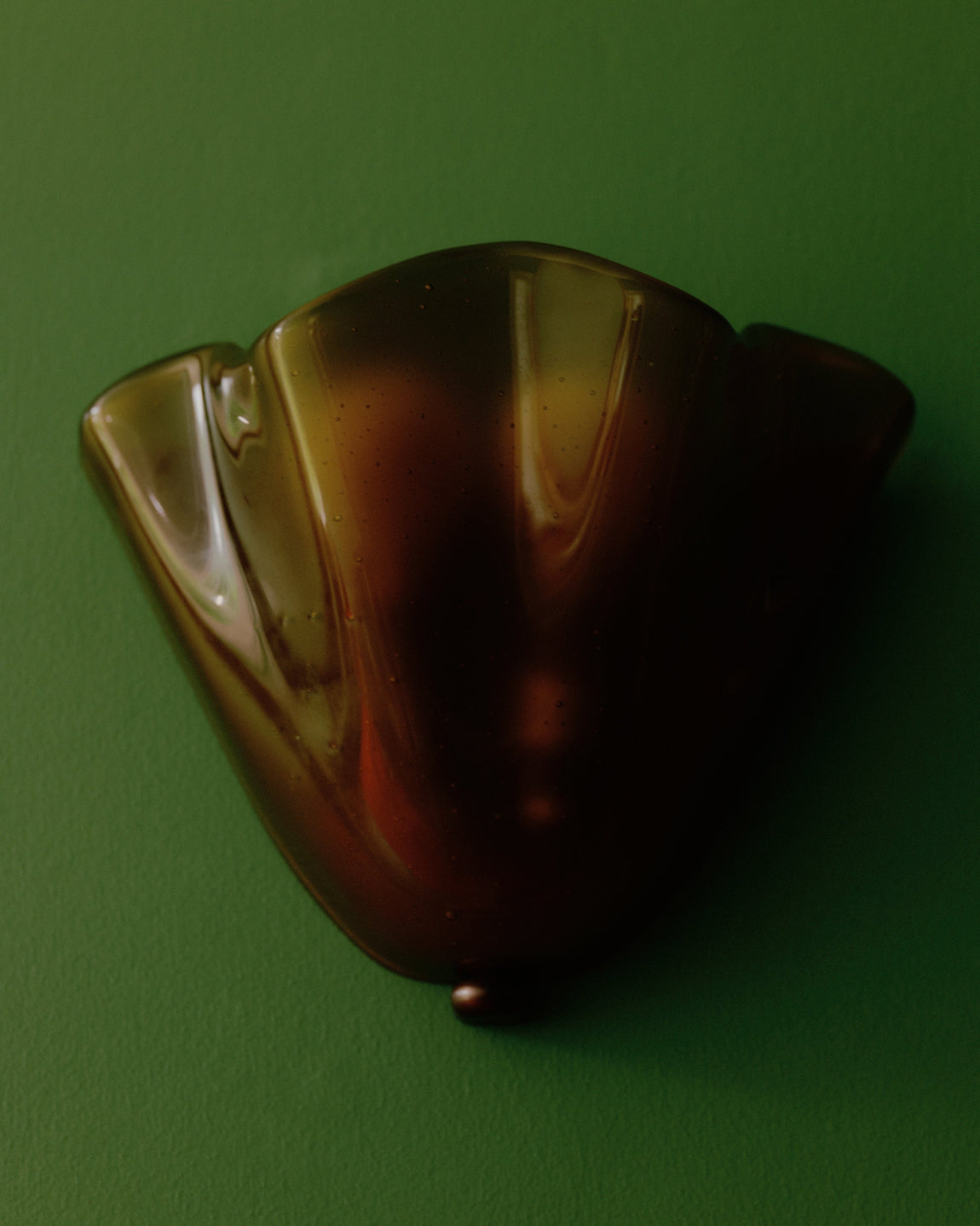 Vera Sconce // Pecan / Patina Brass // Photo by William Jess Laird